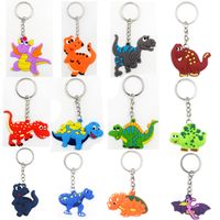 Cartoon Style Dinosaur Synthetics Keychain main image 1