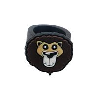 Cartoon Style Geometric Animal Pvc Epoxy Rings main image 4