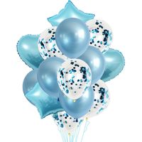 Birthday Simple Style Star Heart Shape Aluminum Film Indoor Outdoor Party Balloons sku image 12