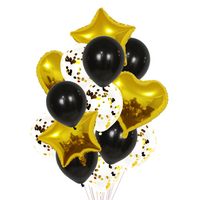Birthday Simple Style Star Heart Shape Aluminum Film Indoor Outdoor Party Balloons main image 4
