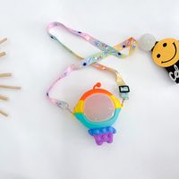 Kid's Mini Silica Gel Cartoon Cute Zipper Crossbody Bag sku image 2