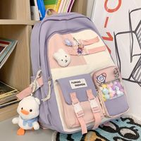 Waterproof 19 Inch School Backpack School Daily School Backpacks sku image 11