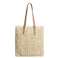 Women's Large Straw Streetwear Straw Bag main image 4