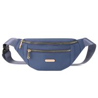 Women's Fashion Solid Color Oxford Cloth Waist Bags sku image 3