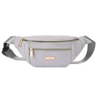 Women's Fashion Solid Color Oxford Cloth Waist Bags sku image 1