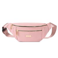 Women's Fashion Solid Color Oxford Cloth Waist Bags sku image 4