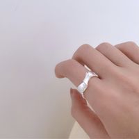 Simple Style Geometric Copper Open Ring Plating Copper Rings main image 1