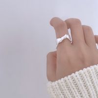 Simple Style Geometric Copper Open Ring Plating Copper Rings main image 2