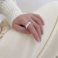 Simple Style Geometric Copper Open Ring Plating Copper Rings main image 5