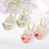 Wholesale Jewelry 1 Pair Fashion Human Face Alloy Drop Earrings main image 2