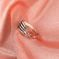 Novelty Hand Copper Open Ring Plating Metal Copper Rings main image 3