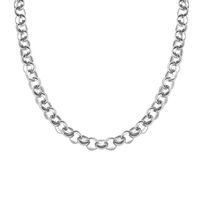 Einfacher Stil Geometrisch Titan Stahl Halskette Überzug Edelstahl Halsketten main image 5