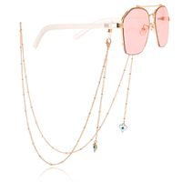 Fashion New Heart Butterfly Beads Devil's Eye Tassel Sun Eyeglasses Chain sku image 6