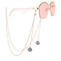 Fashion New Heart Butterfly Beads Devil's Eye Tassel Sun Eyeglasses Chain sku image 8