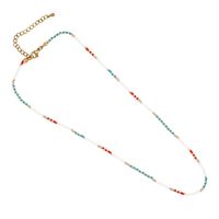 Ethnic Style Star Glass Inlaid Shell Necklace sku image 1