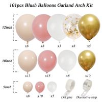 Solid Color Emulsion Party Balloon main image 3