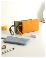 Fashion Solid Color Square Magnetic Buckle Phone Wallet main image 3