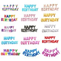 Birthday Letter Aluminum Film Party Balloon main image 1