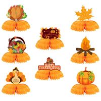 Halloween Pumpkin Letter Ghost Paper Party Ornaments main image 5