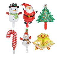 Christmas Christmas Tree Snowman Aluminum Film Party Balloon main image 6