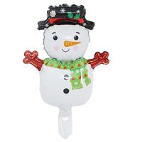 Christmas Christmas Tree Snowman Aluminum Film Party Balloon main image 2