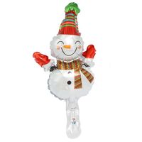 Christmas Christmas Tree Snowman Aluminum Film Party Balloon main image 3