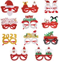 Christmas Christmas Tree Letter Snowman Plastic Party Costume Props main image 1