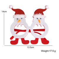 Christmas Christmas Tree Letter Snowman Plastic Party Costume Props sku image 21