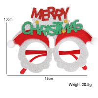 Christmas Christmas Tree Letter Snowman Plastic Party Costume Props sku image 26