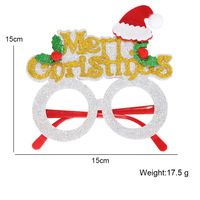 Christmas Christmas Tree Letter Snowman Plastic Party Costume Props sku image 22