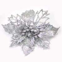 Noël Fleur Plastique Fête Accessoires Décoratifs main image 5