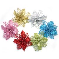 Noël Fleur Plastique Fête Accessoires Décoratifs main image 4