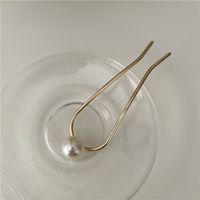 Einfacher Stil Geometrisch Legierung Künstliche Perlen Haarnadel sku image 1