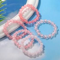Sweet Flower Plastic Resin Bracelets 1 Set sku image 1