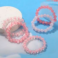 Sweet Flower Plastic Resin Bracelets 1 Set main image 3