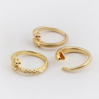 Vintage Style Snake Copper Rings Plating Copper Rings main image 2