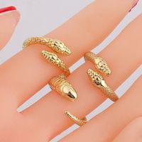 Vintage Style Snake Copper Rings Plating Copper Rings main image 1