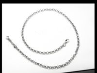 Einfacher Stil Geometrisch Titan Stahl Halskette Überzug Edelstahl Halsketten main image 3