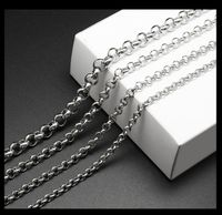 Simple Style Geometric Titanium Steel Necklace Plating Stainless Steel Necklaces main image 4