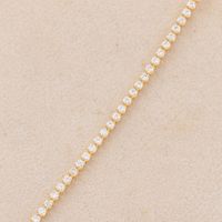 Fashion Geometric Copper Necklace Inlay Zircon Copper Necklaces sku image 1