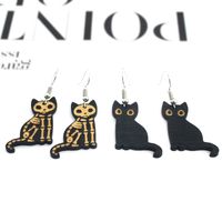 Simple Style Cat Resin Drop Earrings main image 2