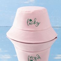 Women's Cute Letter Bucket Hat main image 5
