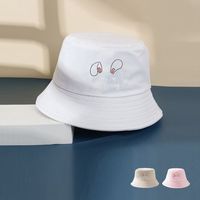 Women's Cute Bunny Ears Letter Bucket Hat main image 1