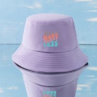 Women's Basic Letter Bucket Hat sku image 5