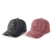 Unisex Retro Solid Color Airplane Embroidery Baseball Cap main image 5