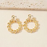 Fashion Geometric Alloy Plating Earrings main image 4