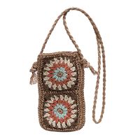 Women's Small Fabric Solid Color Vacation Crossbody Bag main image 3