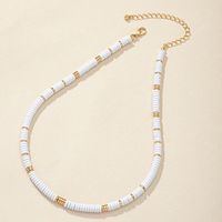 Fashion Geometric Arylic Alloy Beaded Necklace 1 Piece main image 9