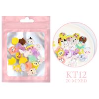 Cute Animal Fruit Flower Resin Nail Patches Nail Supplies sku image 14