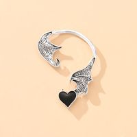 Fashion Heart Shape Wings Alloy Plating Ear Clips 1 Piece main image 3